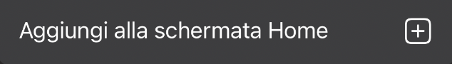 Aggiungi Home